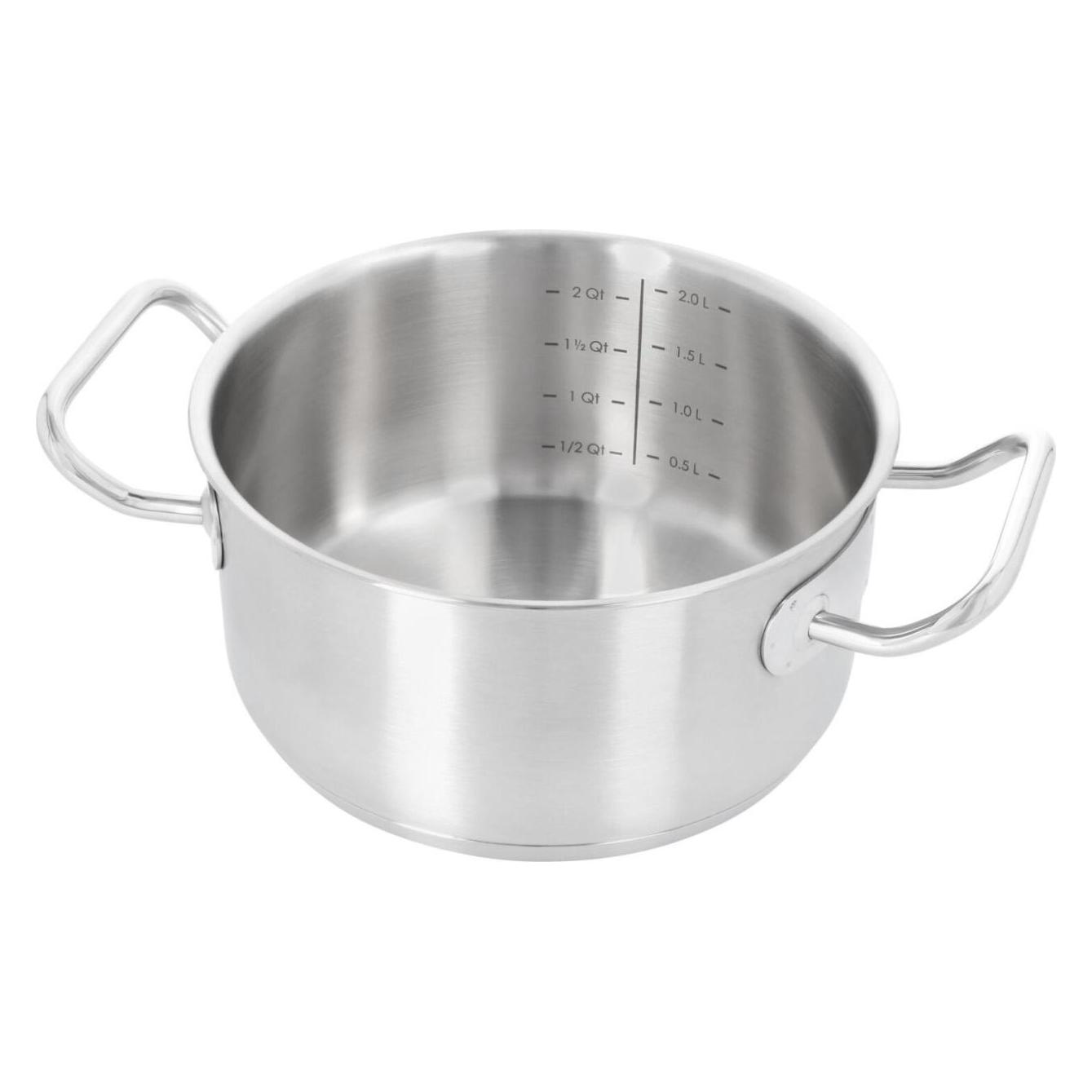 Demeyere Classic Pro 3 Kochtopf mit Deckel 18cm (Bratpfanne, Kochtopf, Aluminium, Edelstahl, 18 x 6 cm) (79318)