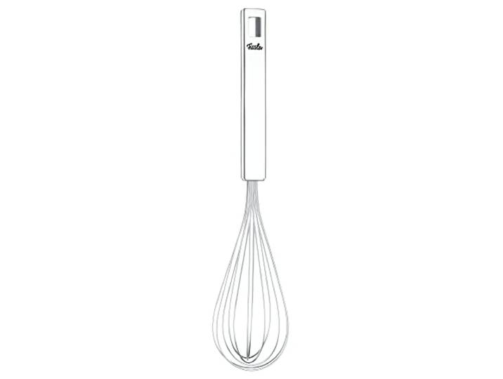 Fissler Originele Profi Collection/roestvrijstalen bekerbezem (25cm) roer-garde groot, premium keukenhulp
