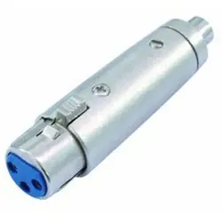 Audio Adapter Cinch Buchse XLR Kupplung