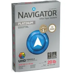 Navigator, Kopierpapier, Druckerpapier Platinum Digital 75 g/m2 weiss (Letter, 75 g/m2)