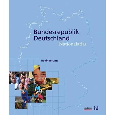 Nationalatlas Bundesrepublik Deutschland - Bevölkerung, Gebundene Ausgabe von Paul Gans,Franz-Josef Kemper, Spektrum der Wissenschaft,