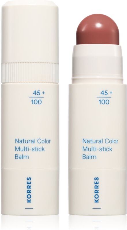 Korres Natural Color Multi-Stick Balm multi-purpose makeup for lips and face shade Muted Brown 4.5 g