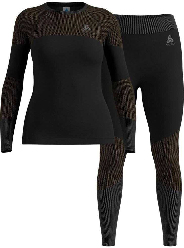 Odlo  - Fundamentals Performance Warm Set W's Black - L - Sous-vêtement technique