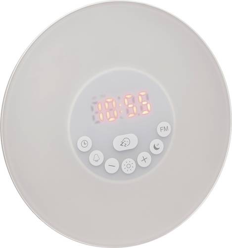 TFA Dostmann 60.2019.02 Quarz Wecker Weiß