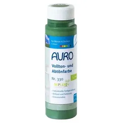 Auro Vollton- und Abtönfarbe 330 chromoxid-grün - 0,25 l Flasche
