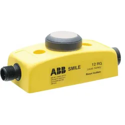ABB Smile 12 RG M12-8 Reset-Taster Reset für EDEN OSSD, 1 x 8-pol. M12 Stift- und Buchsenstecker 5 verschiedene Farbfilter