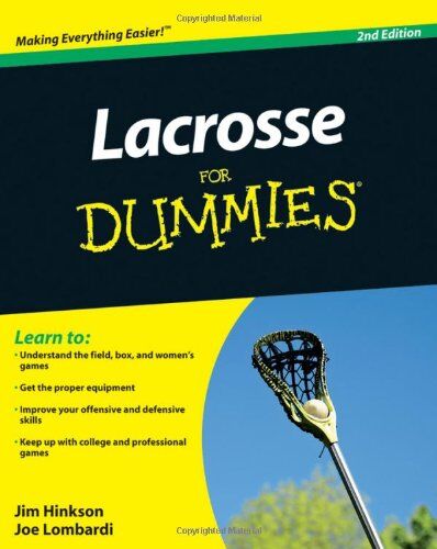Hinkson - Lacrosse For Dummies - Preis vom 09.10.2026 07:28:09 h