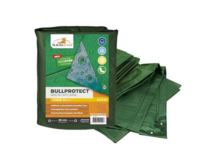 Rainexo Dekzeil 4x6m; dikte: 90g/m²