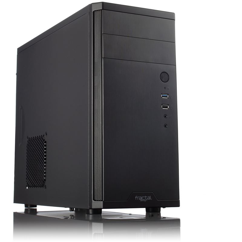 Fractal Design Core 1100 Mini Tower ohne Netzteil schwarz