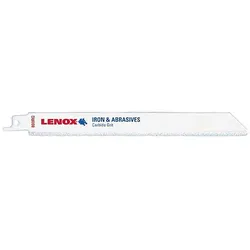 LENOX Säbelsägeblatt MASTER-GRIT® Biegsames Blatt 20576800RG 203 x 20 x 1,0 mm 2 Stück