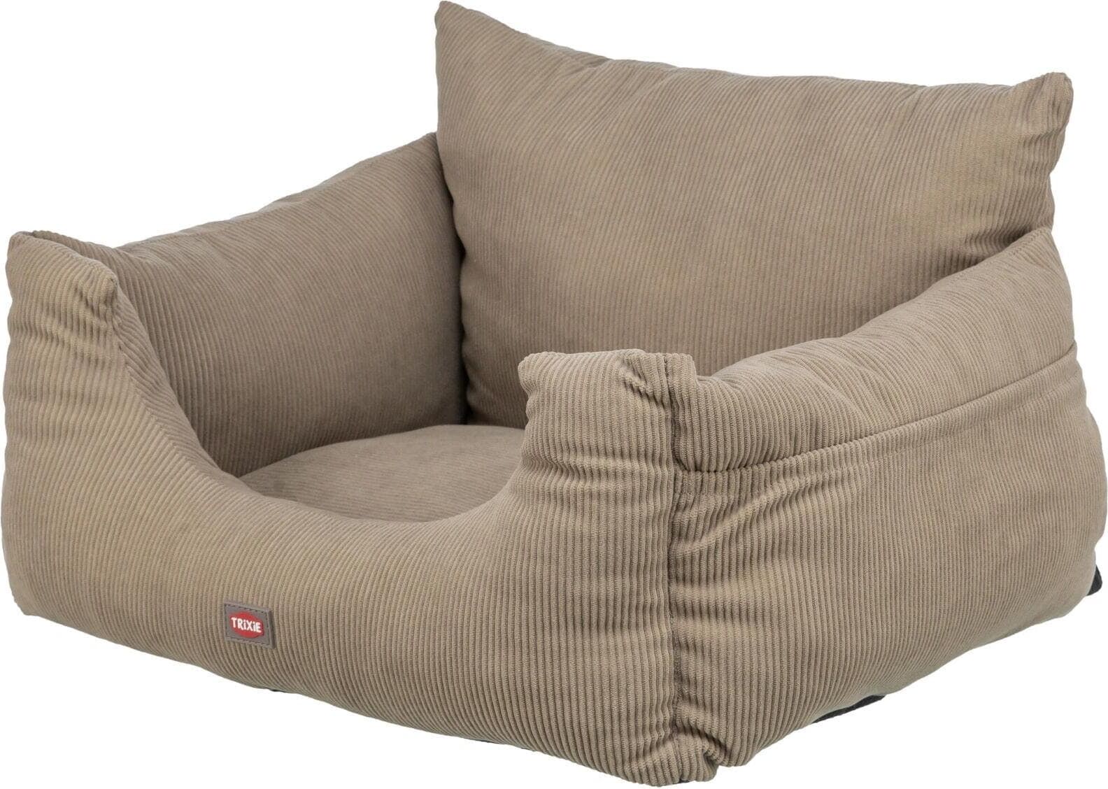 Hunde-Autositz TRIXIE "für Hunde", beige (taupe), B/H/L: 39cm x 38,5cm x 45cm, Tierbetten, Hunde-Autositz taupe B/H/L: 39cm x 38,5cm x 45cm