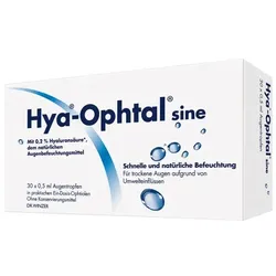 HYA-OPHTAL sine Augentropfen 30X0.5 ml