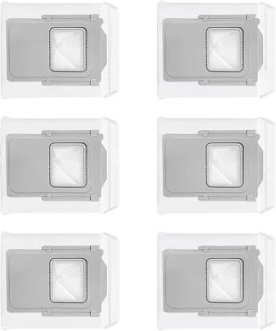 INF 6er-Pack Ersatzstaubbeutel kompatibel mit DJI ROMO Roboterstaubsaugern