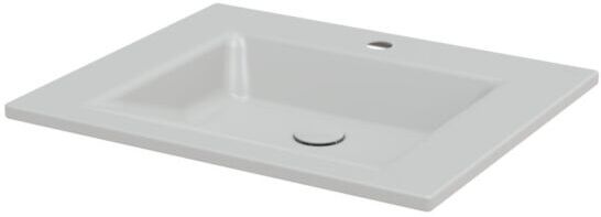 Bette BetteAqua Einbau-Waschtisch A070-410HLW1,PW 60x49,5cm, HLW1,PW, silver