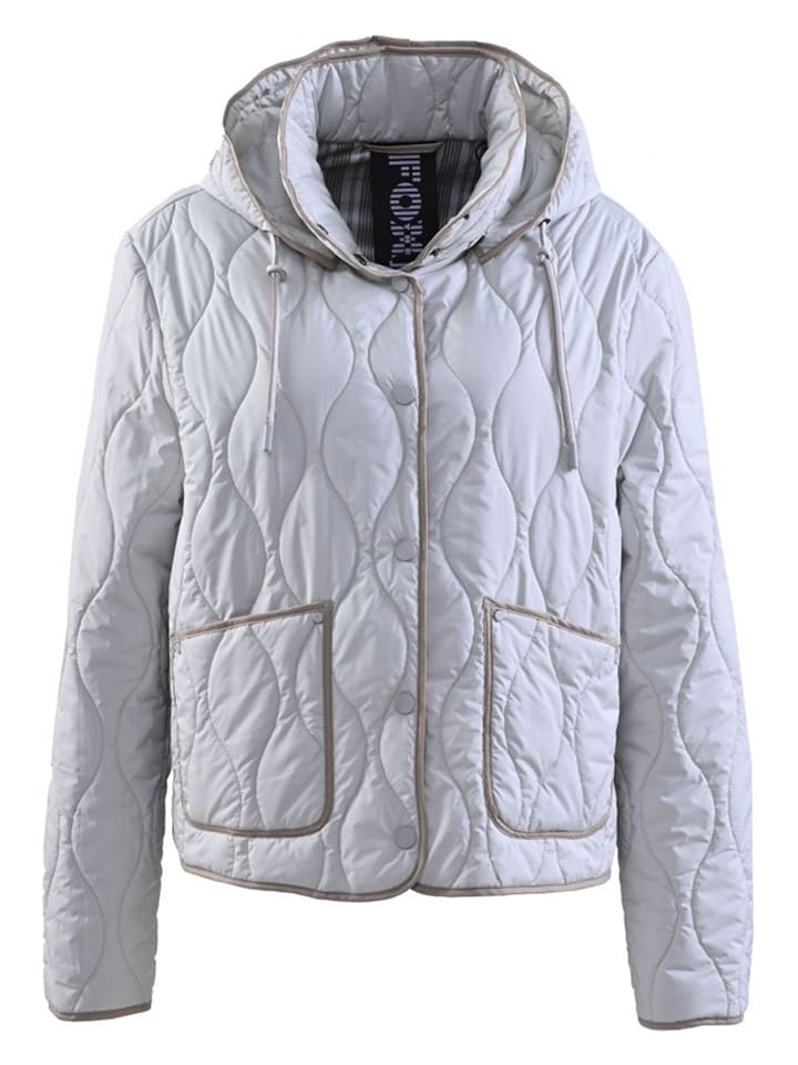 Fuchs Schmitt Steppjacke in Hellgrau - 38
