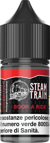 Steam Train Book A Ride Pod Edition Aroma Mini Shot 10ml Succo Di Melograno