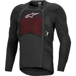 Alpinestars Bionic Plasma LT, Protektorenjacke - Schwarz/Rot - S