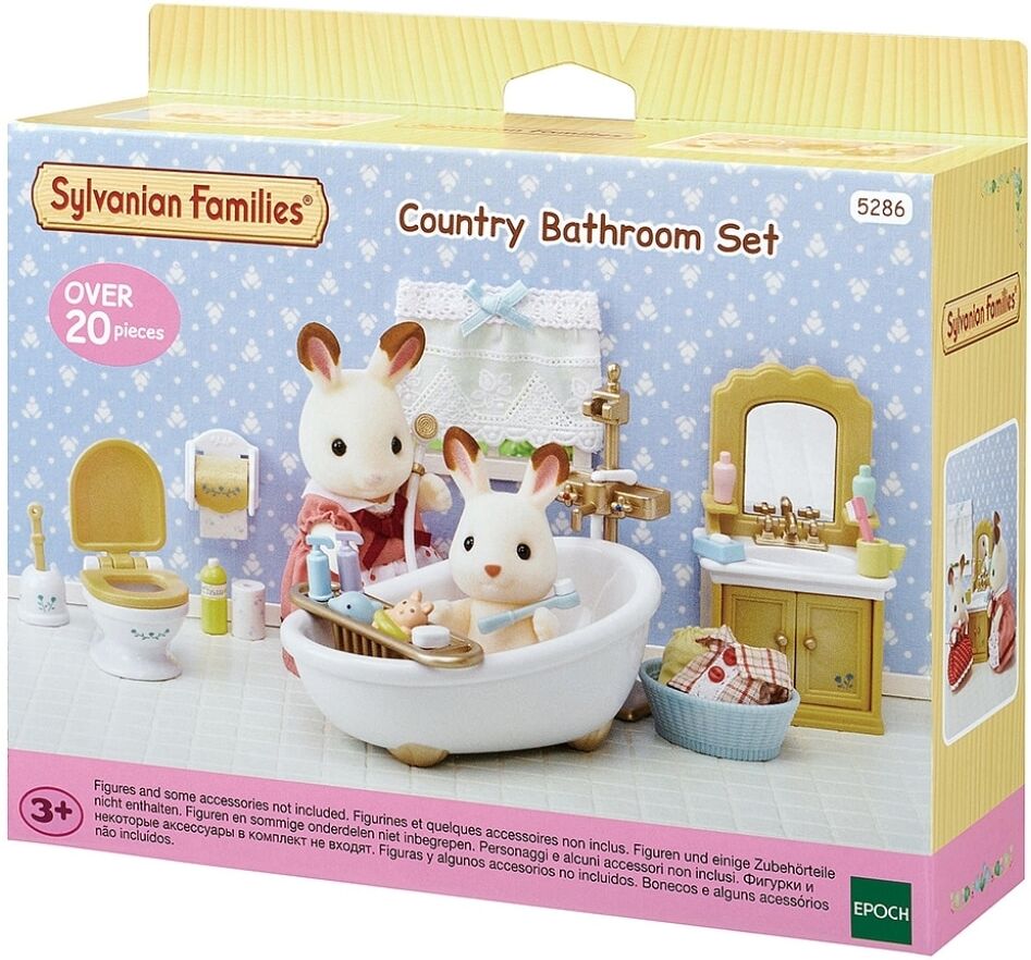 Sylvanian Families Set Baño Country.