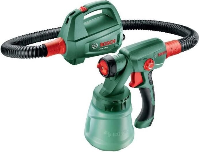 Bosch PFS 3000-2 Spuitpistool, 650W, laagdruk, geschikt voor binnen- en buitengebruik