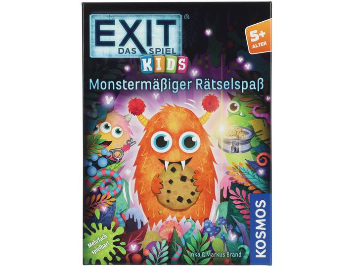 Kosmos Exit Kids Monstermässiger Rätselspass 5+ Jahre (Deutsch)