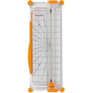 Fiskars Rollenschneider SureCut tragbar 9893, A4, 5 Blatt Schneidleistung, Schnittlänge 300 mm