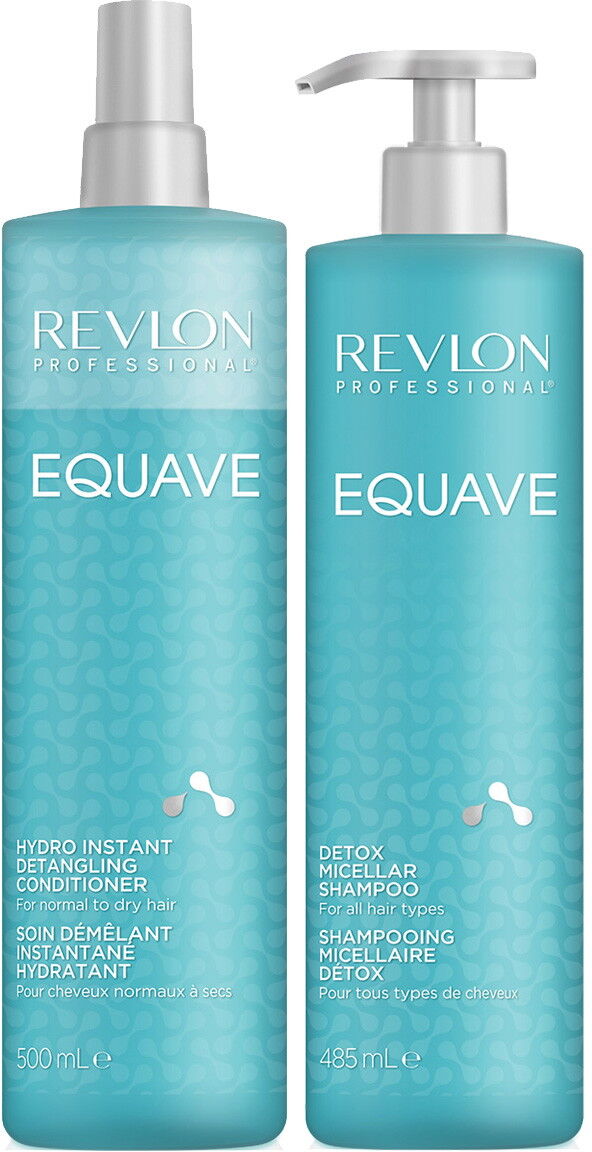 985ml Revlon Professional Equave Set big (Conditioner 500ml + Shampoo 485ml)