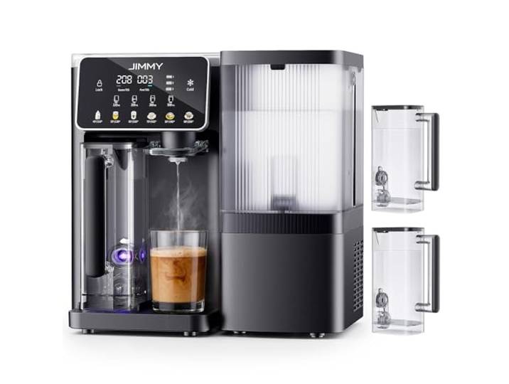 Jimmy R9 Pro Osmoseanlage, 7-stufige RO-Filterung, UV, Heiß- & Kaltwasser Tisch-Wasserfilter für Trinkwasser 3 Sek. Heißwasser 45–98 °C Kaltwasser bis ca. 10 °C TDS-Anzeige 3:1 Rein-/Abwasser