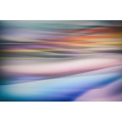 Fototapete PAPERMOON "Photo-Art KEREN OR, LICHTSPIEL ABSTRAKT", bunt, B:4,5m L:2,8m, Vlies, Tapeten