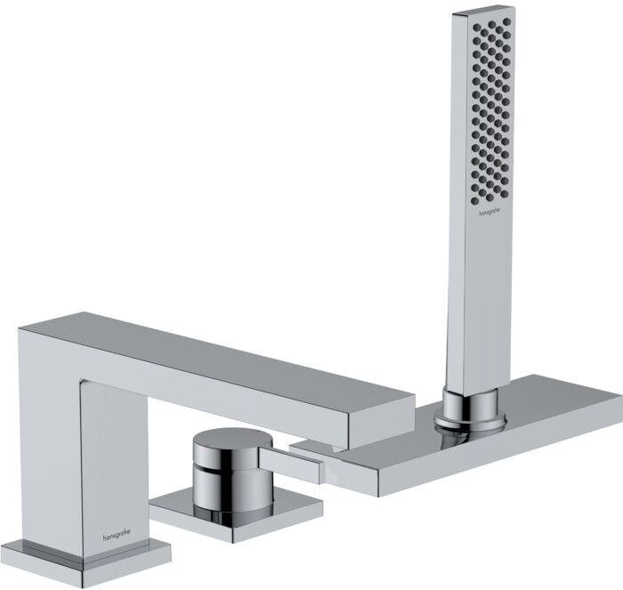 Hansgrohe Tecturis E 3-Loch-Wannenrandarmatur 73443000 mit sBox, chrom