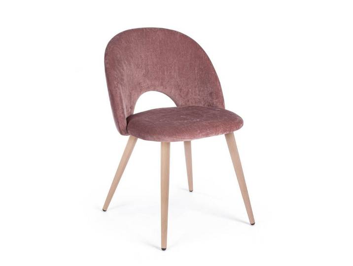 Feeling4Home Stuhl Linzey 4er-Set, Rosa