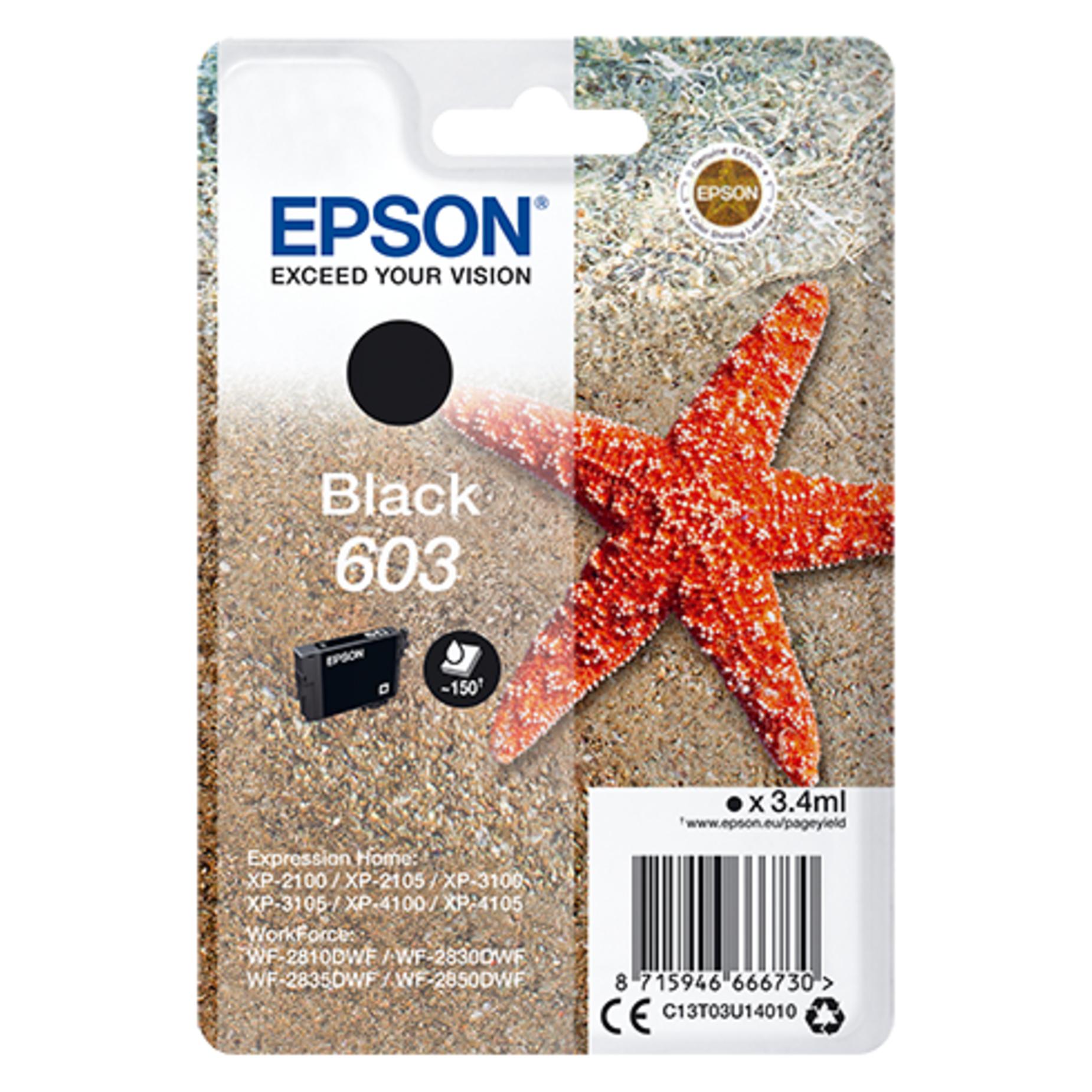 Epson 603 (BK) (C13T03U14020)