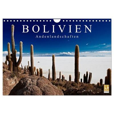 Bolivien Andenlandschaften (Wandkalender 2027 DIN A4 quer), CALVENDO Monatskalender
