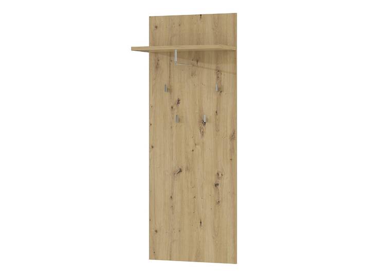 Porte-manteau mural 60 x 155 x 28cm Marron