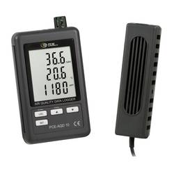 PCE Instruments CO2- Messgerät PCE-AQD 10 bis 4000 ppm Lufttemperatur Luftfeuchte CO2 inkl. Speicher als XLS Datei