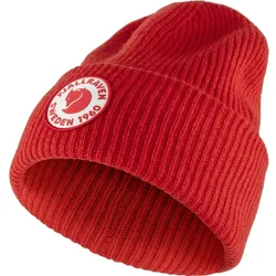 Fjällräven Unisex 1960 Logo Wollmütze - ONESIZE - True Red