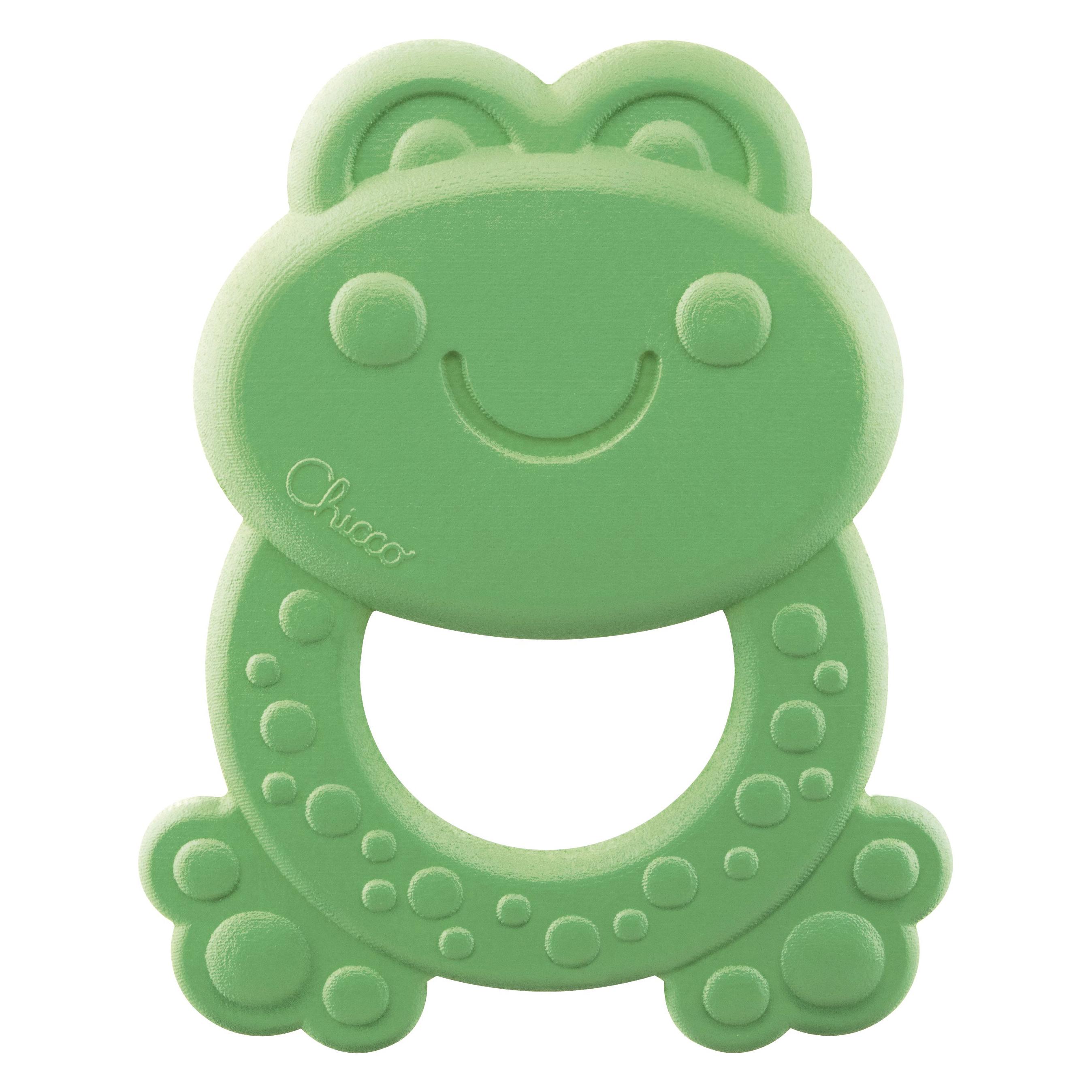 Chicco Beissring Frosch Burt Eco+ sort (3 Monate) (40820591)