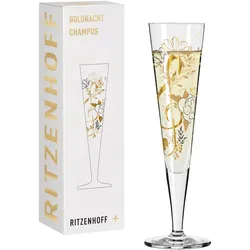 RITZENHOFF Goldnacht Champagnerglas #45 von M. Sparschu F25