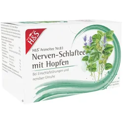 H&S Nerven- und Schlaftee mit Hopfen Fil 20X1,5 g
