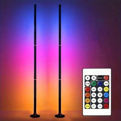 Uplift Picks EISSLOLY Smart RGB Corner Lamp With Music Sync 2 Pcs