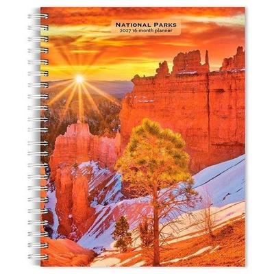 National Parks 2027 6 X 7.75 Inch Spiral-Bound Wire-O Weekly Engagement Planner Calendar New Full-Color Image Every Week