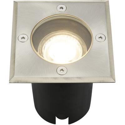 Einbauleuchte TELEFUNKEN "Bodeneinbauleuchte", silber, Leuchten, LED Wegeleuchte