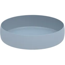 BetteLiv Waschtisch-Schale, rund, ohne Überlauf, 420x420x100mm, A243-418, Farbe: Blue Satin