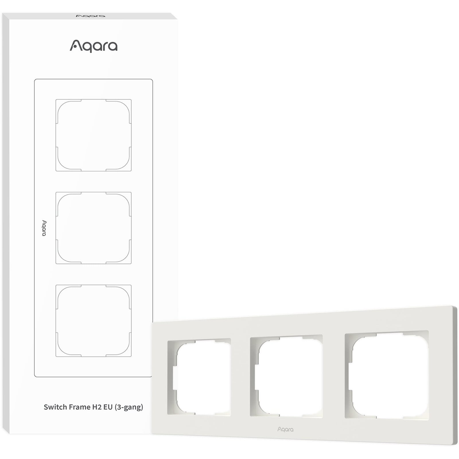 Aqara Switch Frame H2 EU (3-weg) Wit