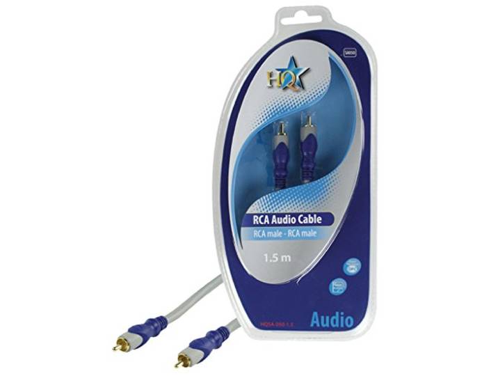 HQ Standard 1.5m RCA-kabel