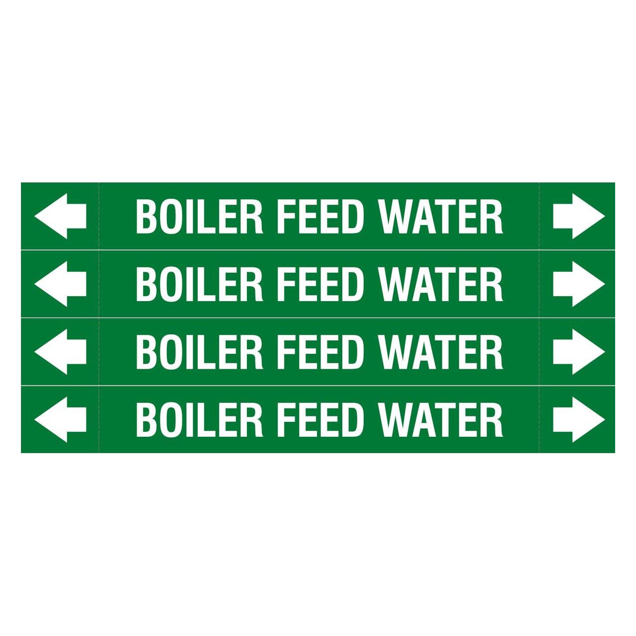 Brady ASME - Rohrmarkierer - Boiler Feed Water (312802)