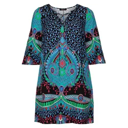 Sommerkleid - mehrfarbig - 42