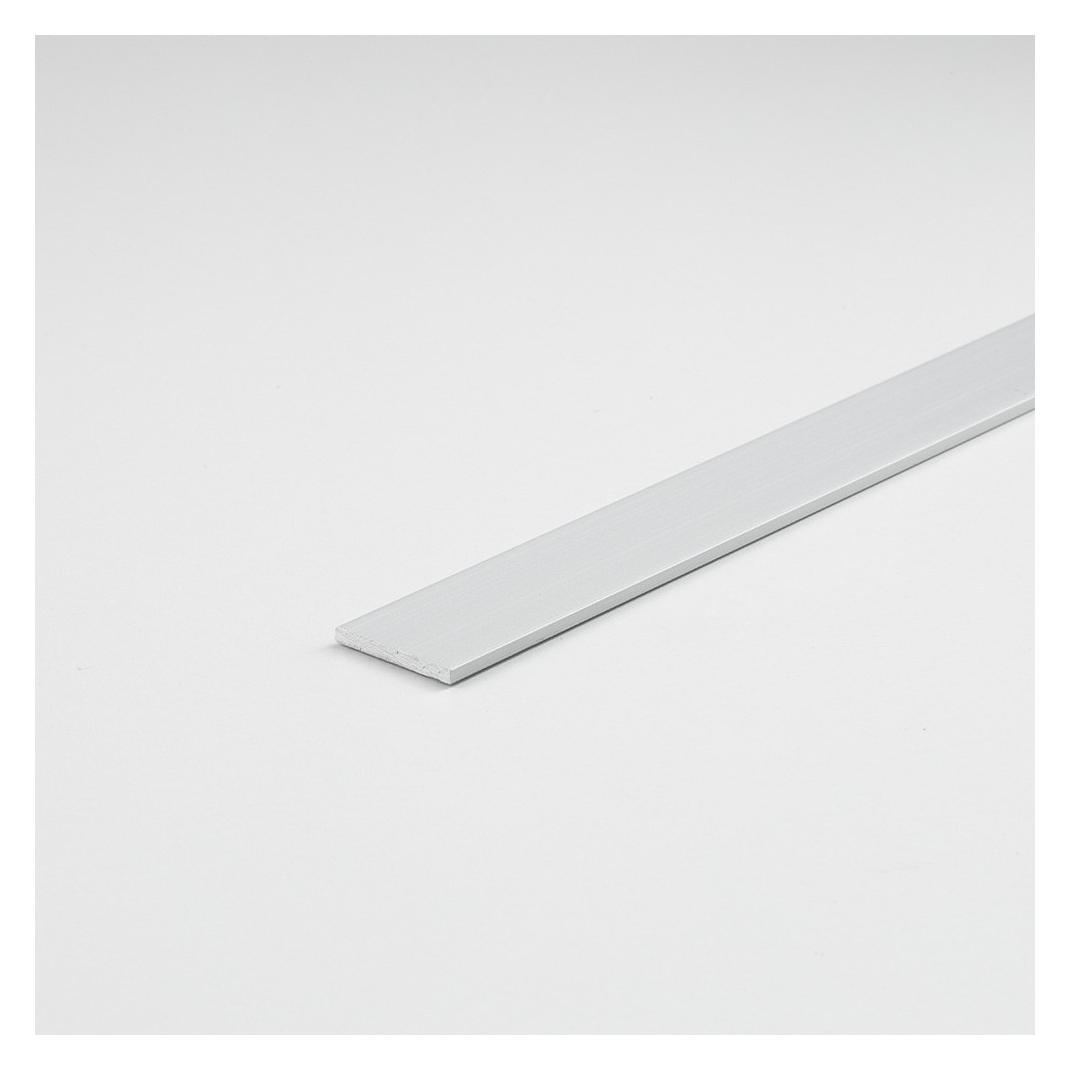 Arcansas Diy profile aluminum flat bar silver 1000 x 20 x 2 mm (68562368)