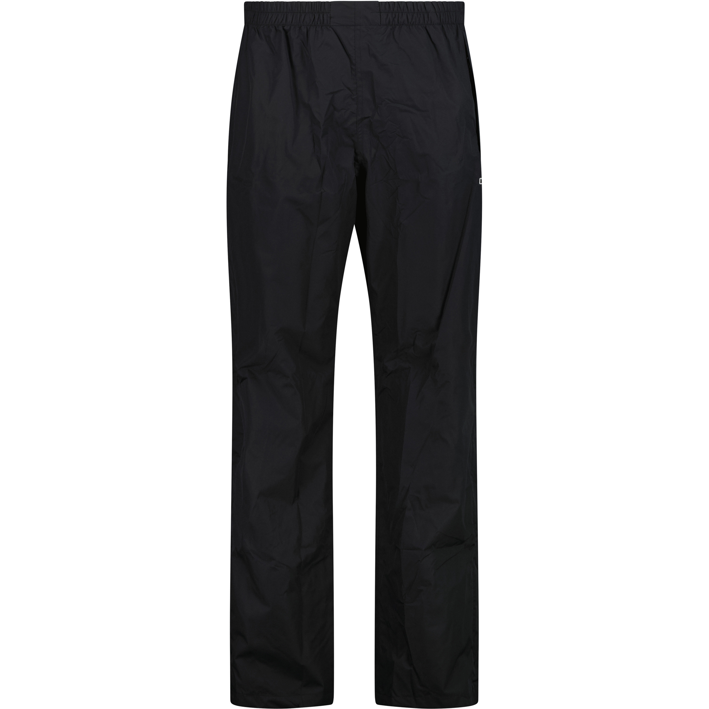 CMP Regenhose Herren Hardshellhose & Regenhose schwarz Größe M Camping Klein verpackbar Wasserabweisend