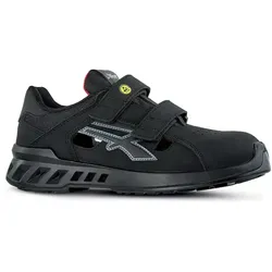 Sicherheitssandalen S1P "GARY" Red Leve - 38 - schwarz