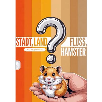Stadt, Land, Fluss, Hamster, Taschenbuch von Grübelgold Rätselhefte, Grübelgold, 978-3-693-19354-9